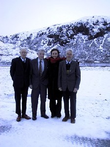 Siv Friðleifsdóttir og Kvískerjabræður